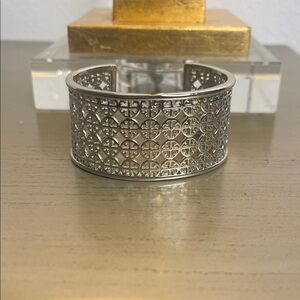 Tory Burch Silver Cuff Bracelet